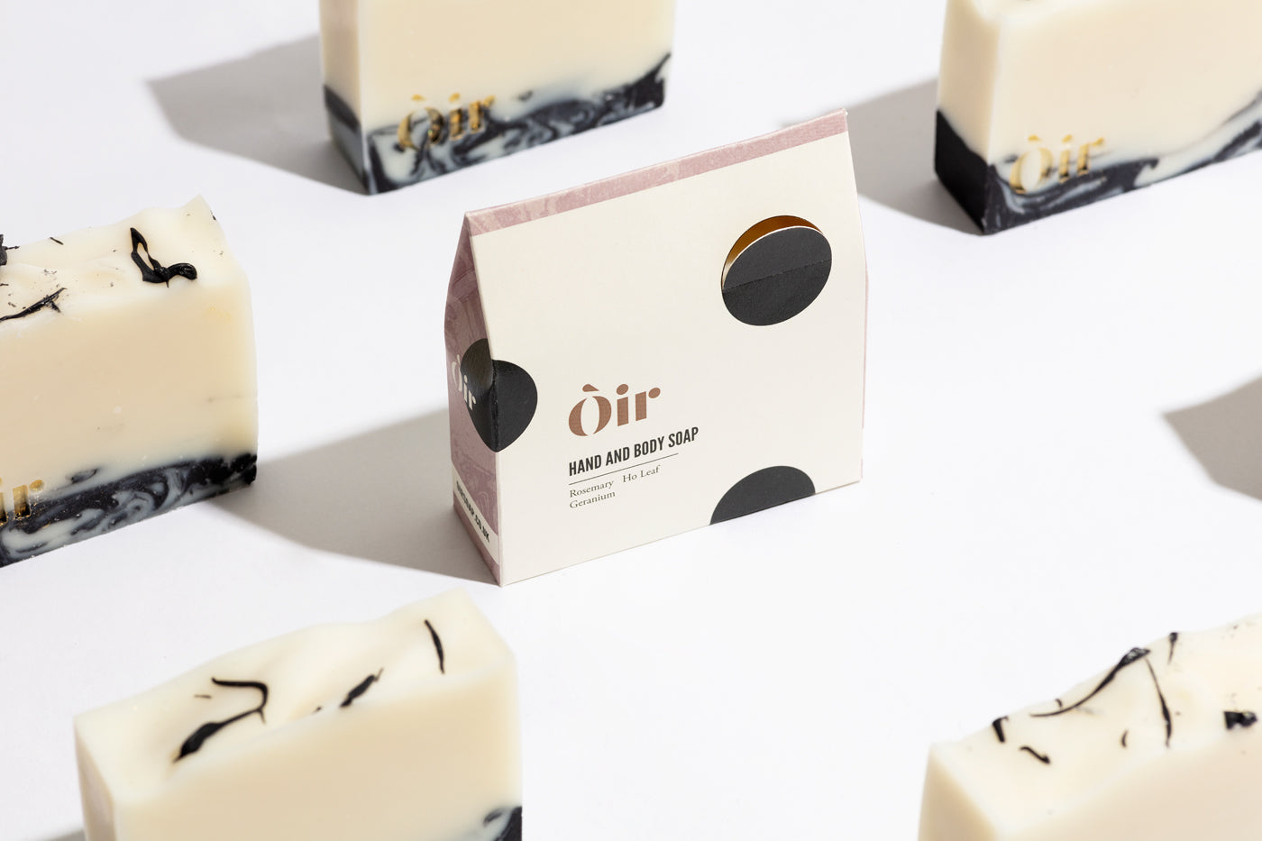 Rosemary, ho leaf, geranium hand & body soap