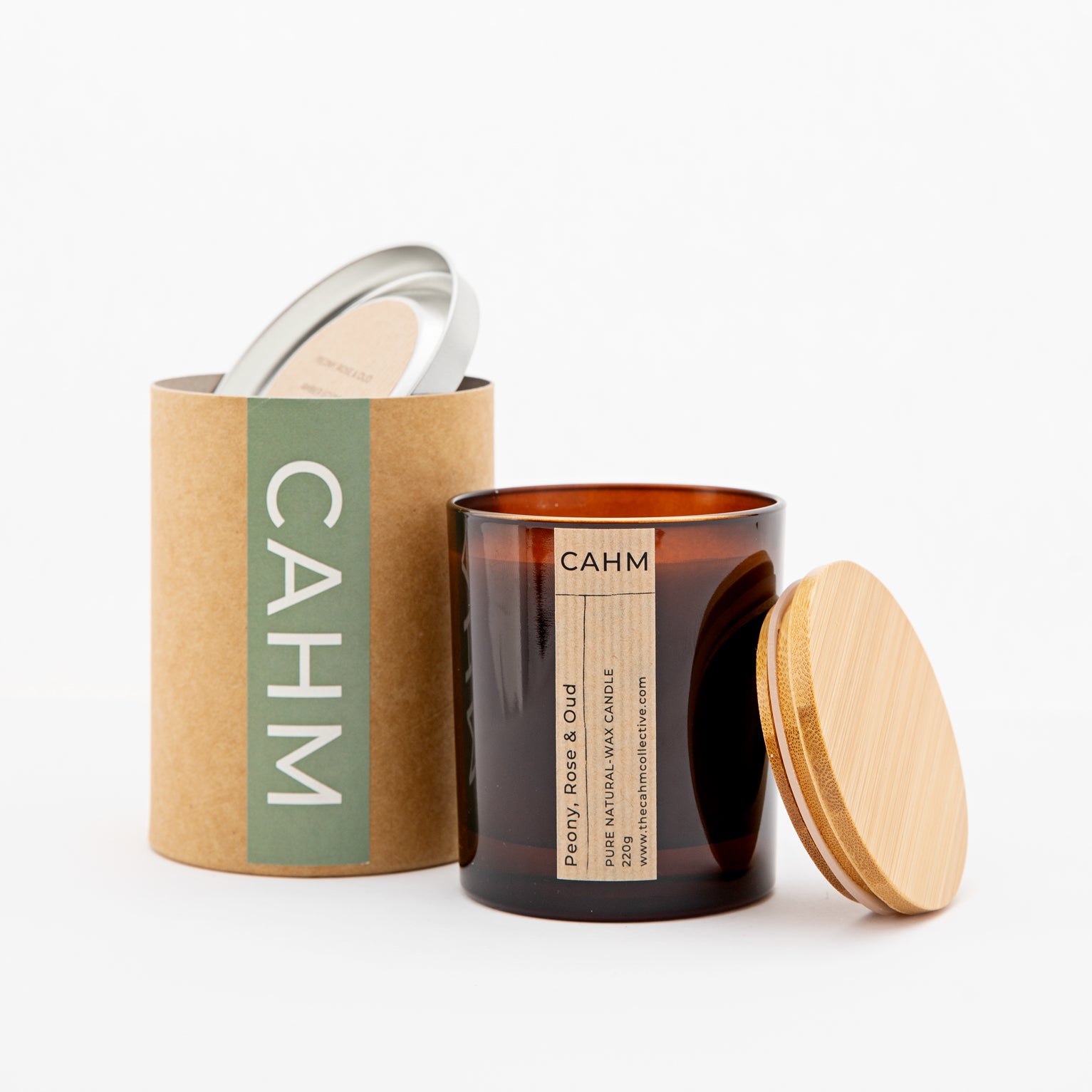 Peony, rose, oud - Cahm candle