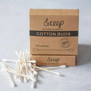 Cotton buds - natural bamboo