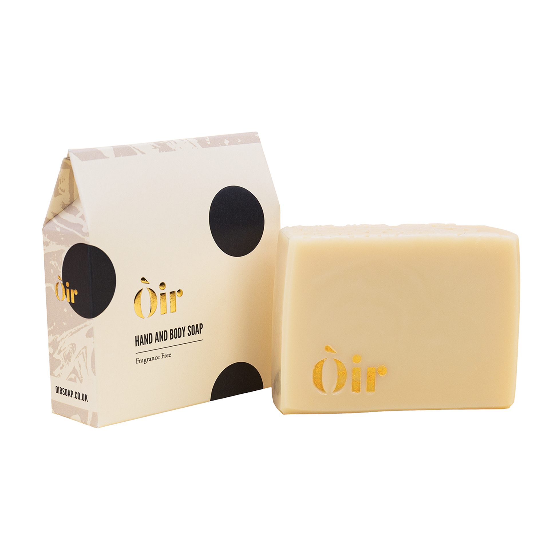 Fragrance free hand & body soap