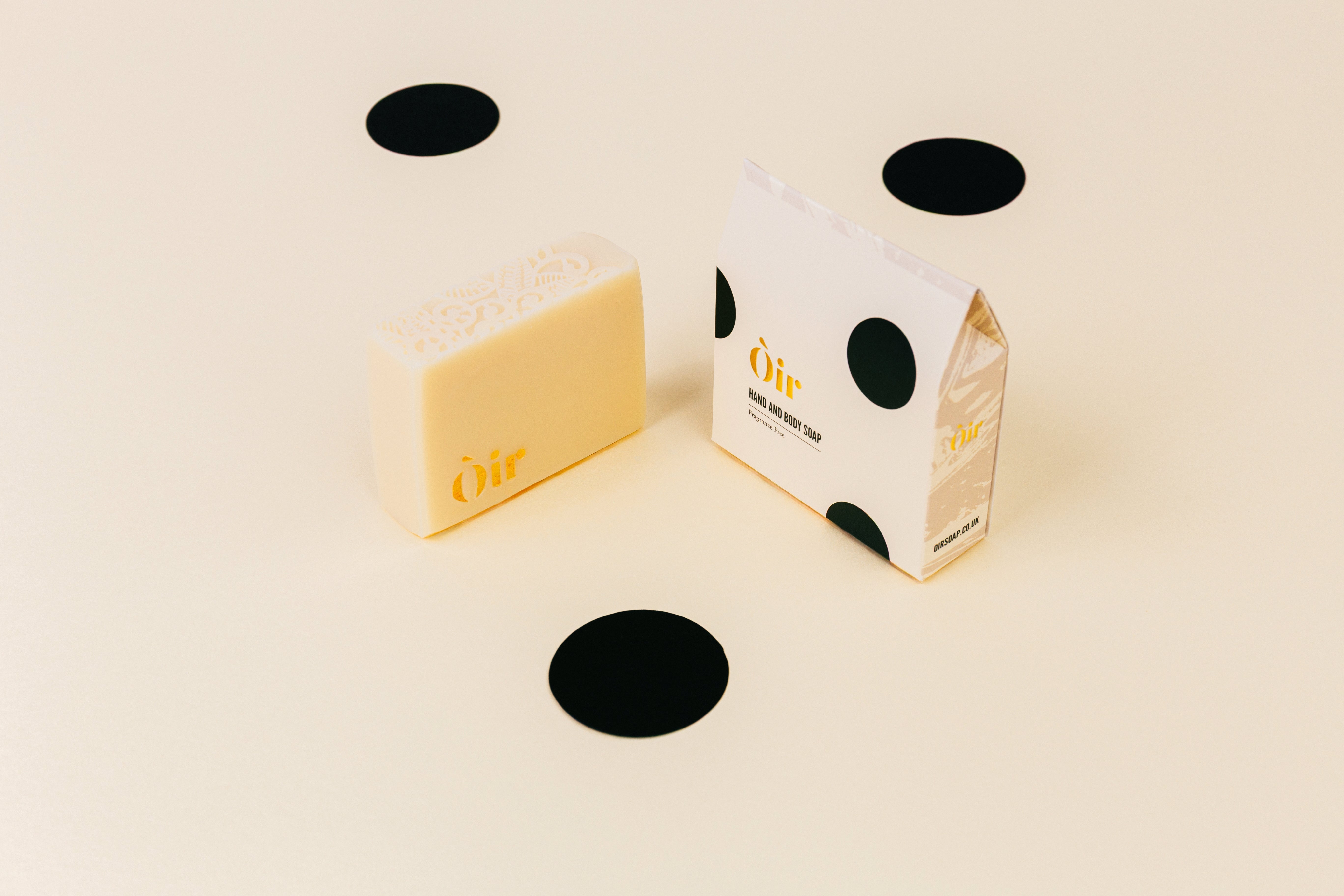 Fragrance free hand & body soap