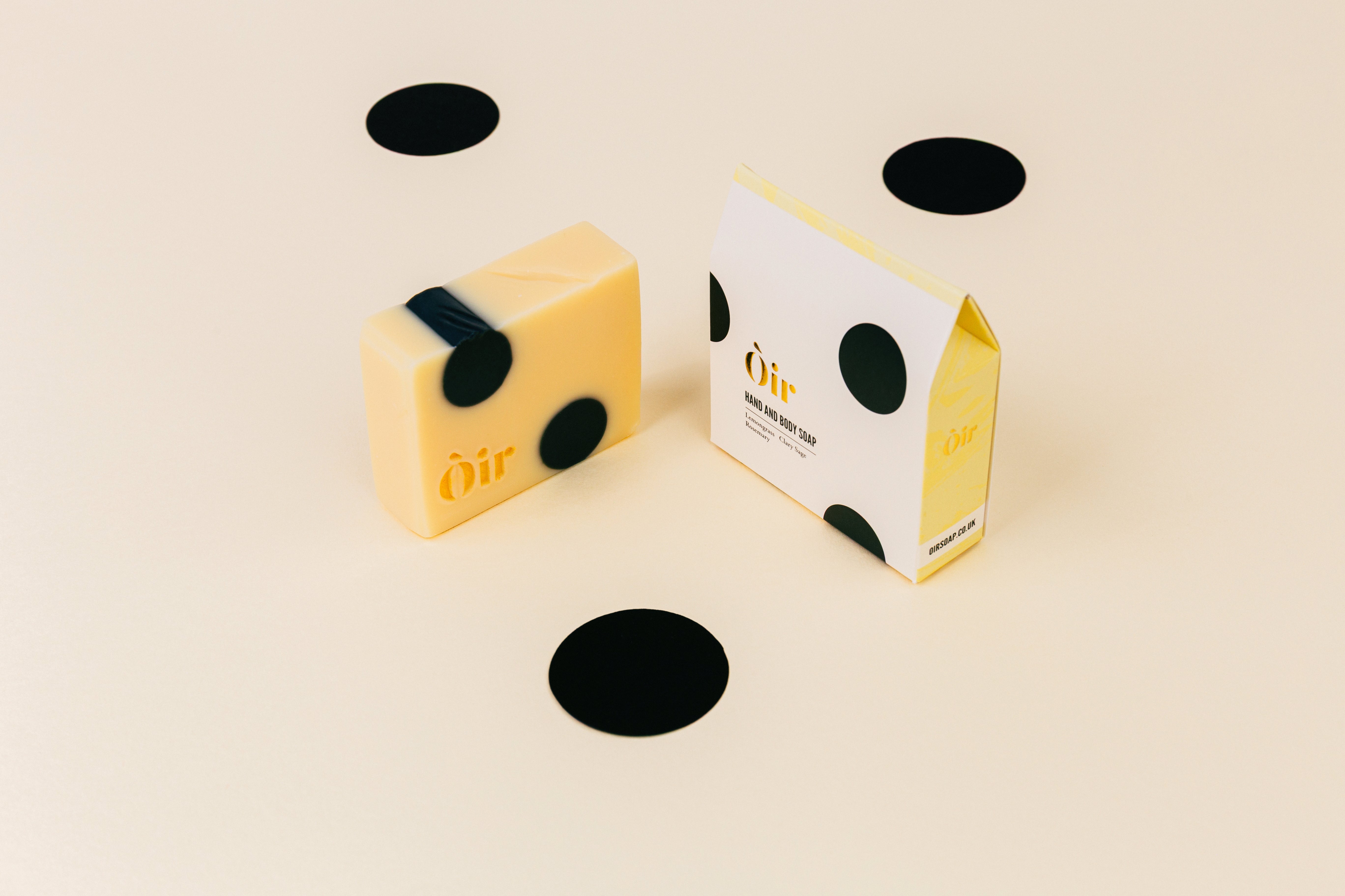 Lemongrass, clary sage, rosemary hand & body soap