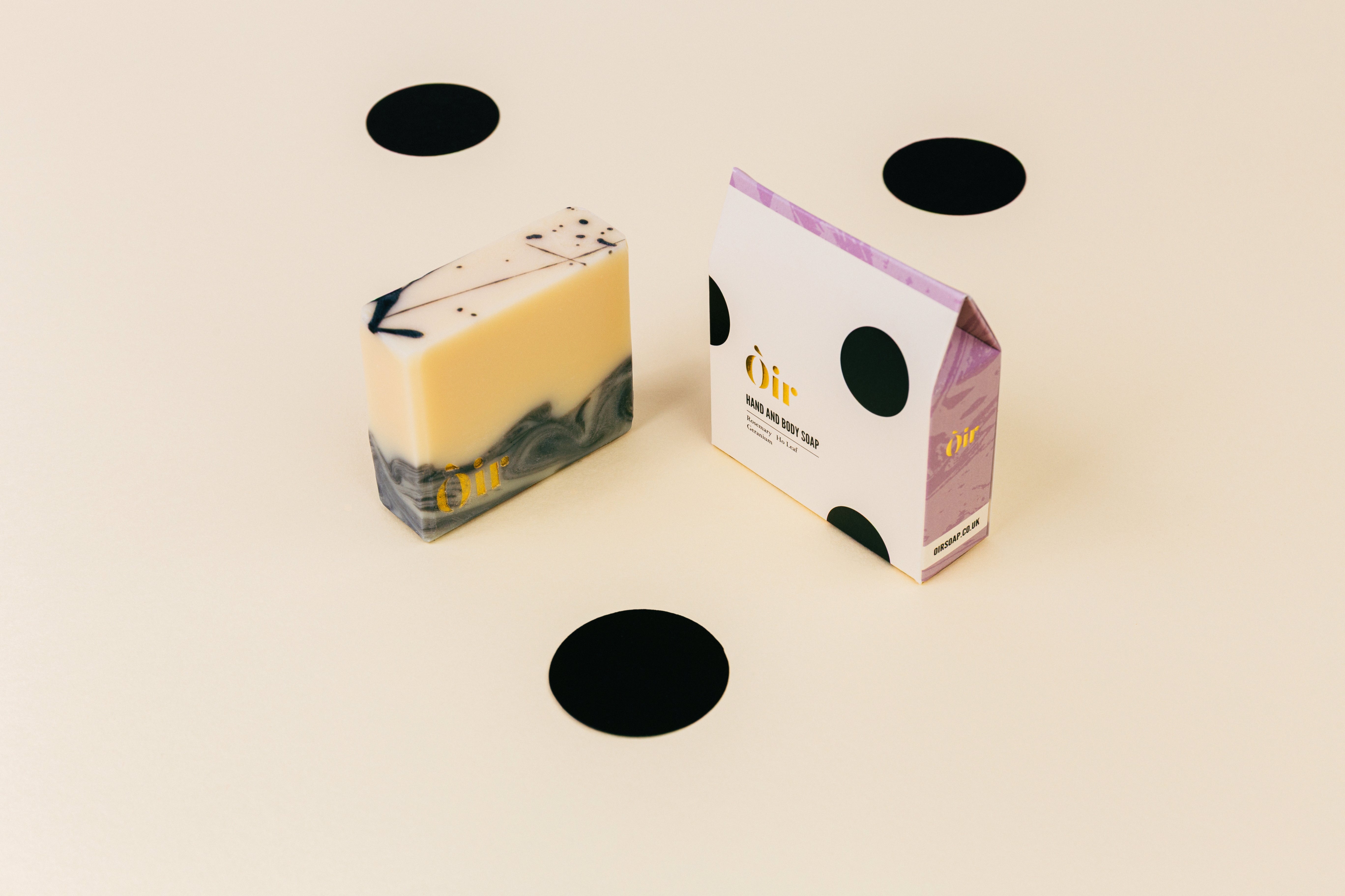 Rosemary, ho leaf, geranium hand & body soap